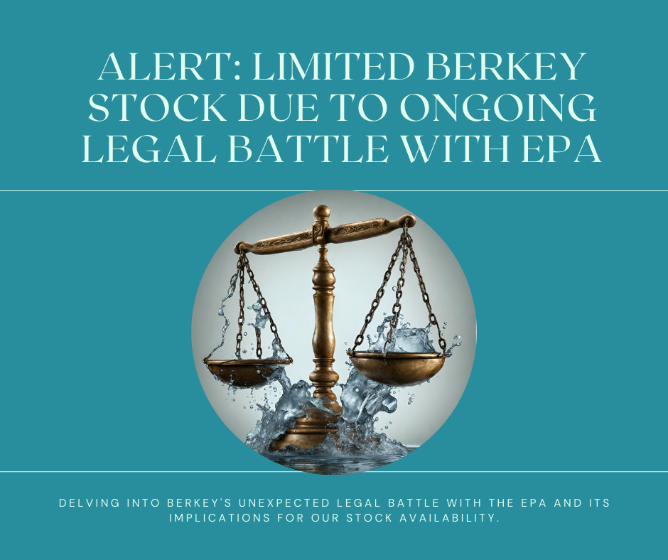 Official Statement Regarding Berkey Water Filter Lawsuit - USA Berkey  Filters