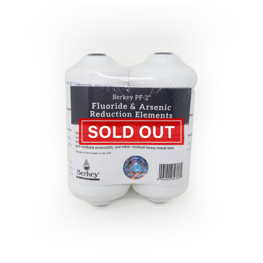 Berkey PF-2TM Fluoride and Arsenic  Reduction Elements