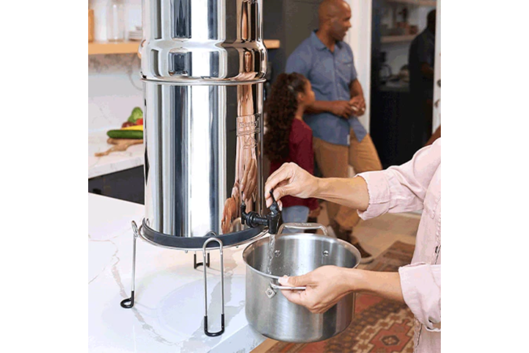 Base de acero inoxidable Big Berkey