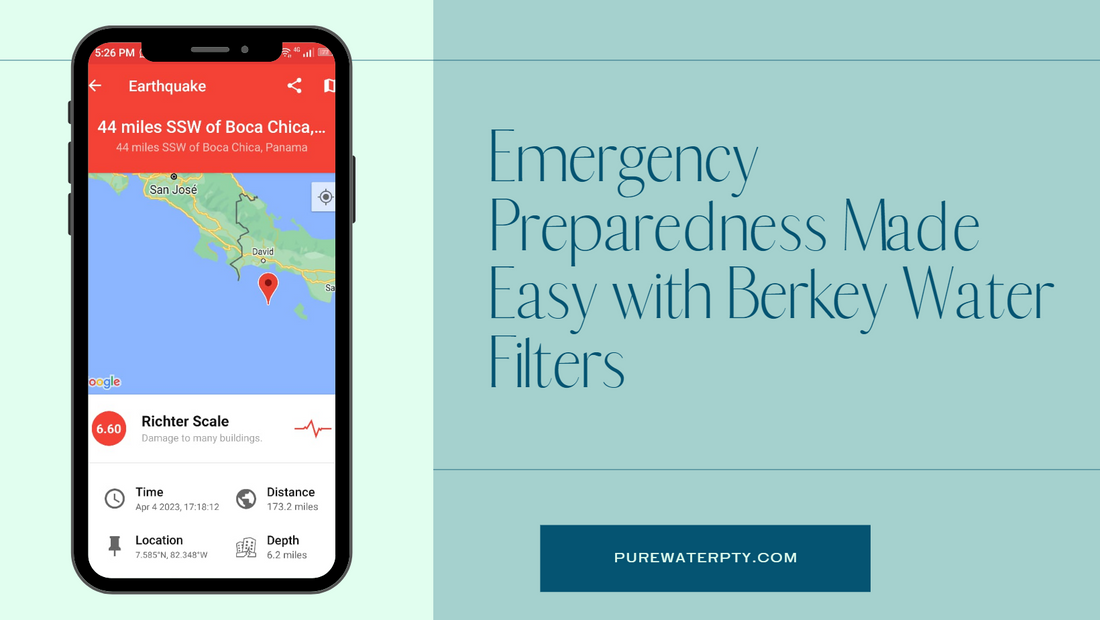 Emergency Preparedness Made Easy with Berkey Water Filters